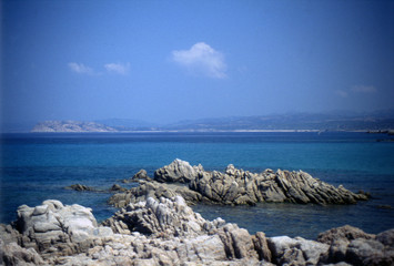 Fototapeta na wymiar morze Sardynii