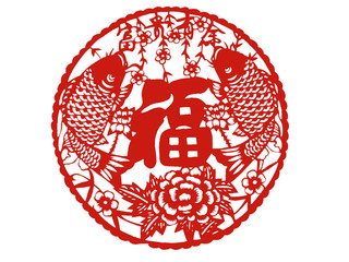 chinese character for luck and prosperity