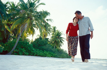 coppia alle maldive