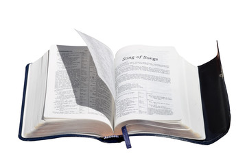 holy spirit turning bible pages (ecclesiastes)