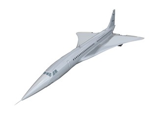 avion supersonique plane