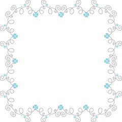 floral frame
