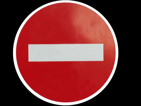 photo panneau interdiction