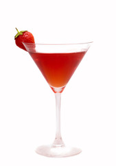 strawberry and coctail
