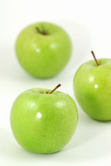 fresh green apples 01