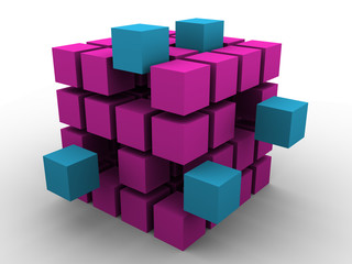 Obraz premium many blacks