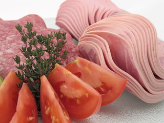 schinken & wurst platte
