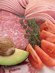 schinken & wurst platte