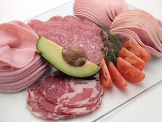 schinken & wurst platte