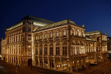 Fototapeta na wymiar Wiedeńska Opera Państwowa