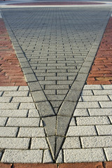 brick pavement geometrical design