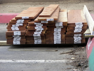 wood for building