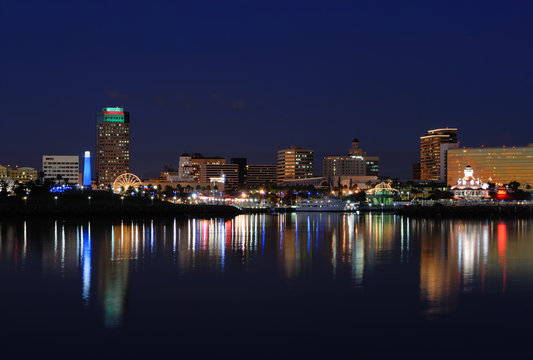 Long Beach California Skyline