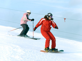 snowboard