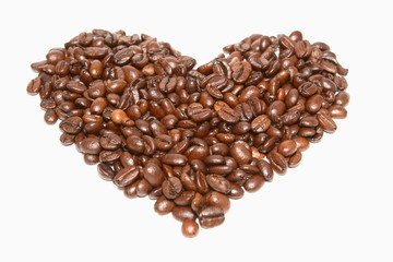 grains of coffee