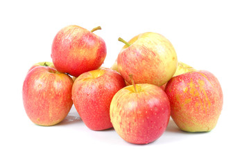 red apples