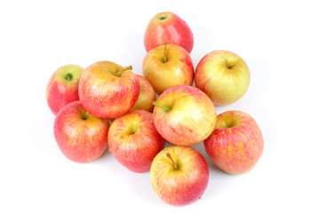 red apples