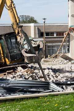 breaking up a building