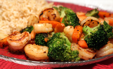 shrimp stir fry