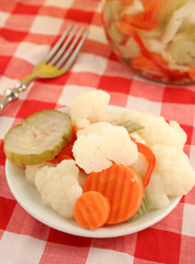 pickled vegetables