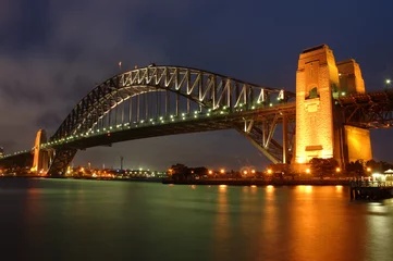 Wall murals Sydney Harbour Bridge sydney harbour bridge
