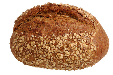 frisches brot isoliert mit beschneidungspfad