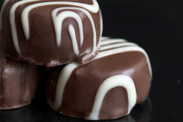 chocolate closeup