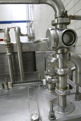 valves in dairy factory