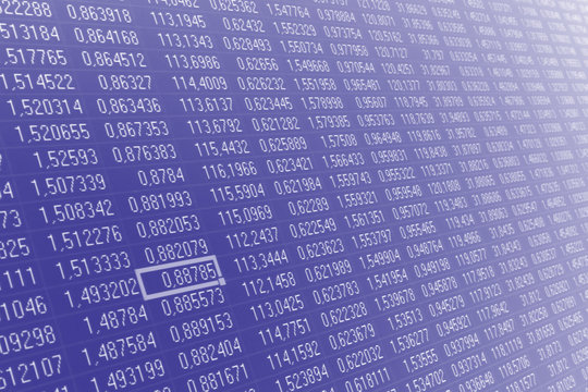 texture with numbers