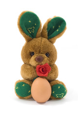 bunny with egg