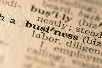 the word business
