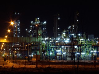 oil refinery