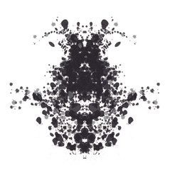 Obraz premium macchie di inchiostro - test di rorschach