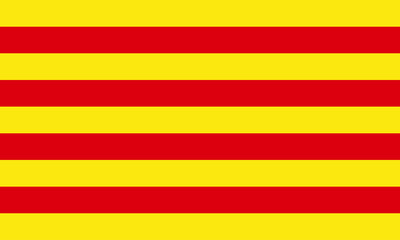 katalonien fahne catalonia flag - obrazy, fototapety, plakaty