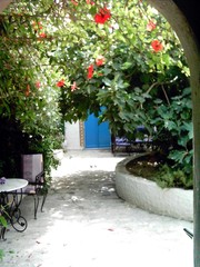 Fototapeta na wymiar patio tunisien
