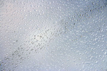 background with drops of water.