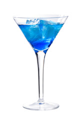 cocktails with blue curacao