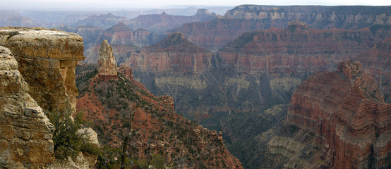 grand canyon - mount hayden from the point imperia