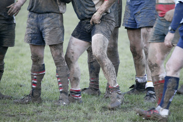 muddy legs