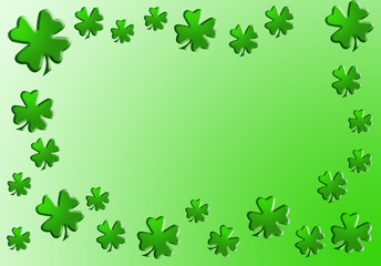 glücksklee - kleeblatt