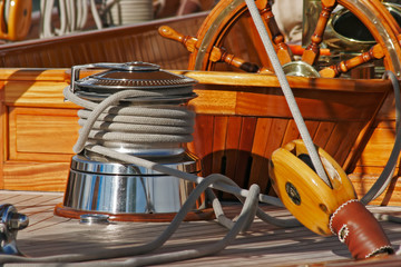 winch de bateau à voile