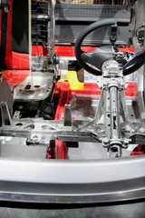 cut section of car body