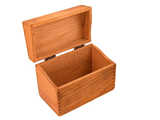 vintage oak dovetailed recipe box