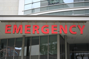 emergency room sign