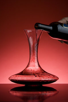 decanter bottiglia