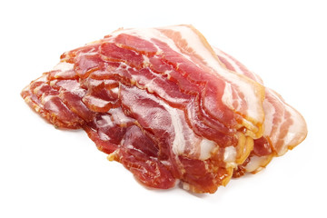 slices of smoked bacon