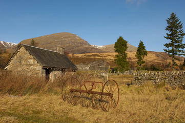 the old hay rake