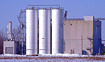 Obraz premium grain elevator