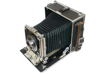old style large format camera