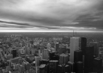 Naklejka premium toronto skyline